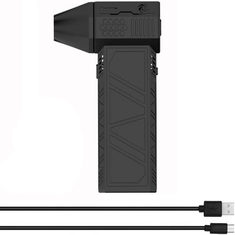 Suflanta aer portabila, Zola, 130000 RPM, 3 viteze, cap magnetic, incarcare USB, pentru aprinderea focului, suflare praf, uscare masina, uscare par, curatare computer, neagra Suflanta aer portabila, Zola, 130000 RPM, 3 viteze, cap magnetic, incarcare USB, pentru aprinderea focului, suflare praf, uscare masina, uscare par, curatare computer, neagra